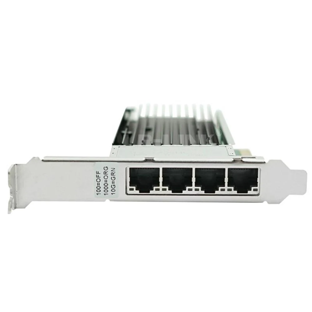 Сетевой адаптер LR-LINK LREC9804BT Intel XL710-BM1+EZX557AT4 PCI-E 3.0 x8 10GB 4X RJ45 X710-T4