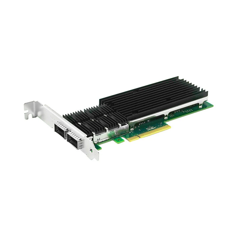Сетевой адаптер Lr-Link LREC9902BF-2QSFP+ PCIe v3.0 x8 2*QSFP+ 40G NIC Card на основе Intel XL710