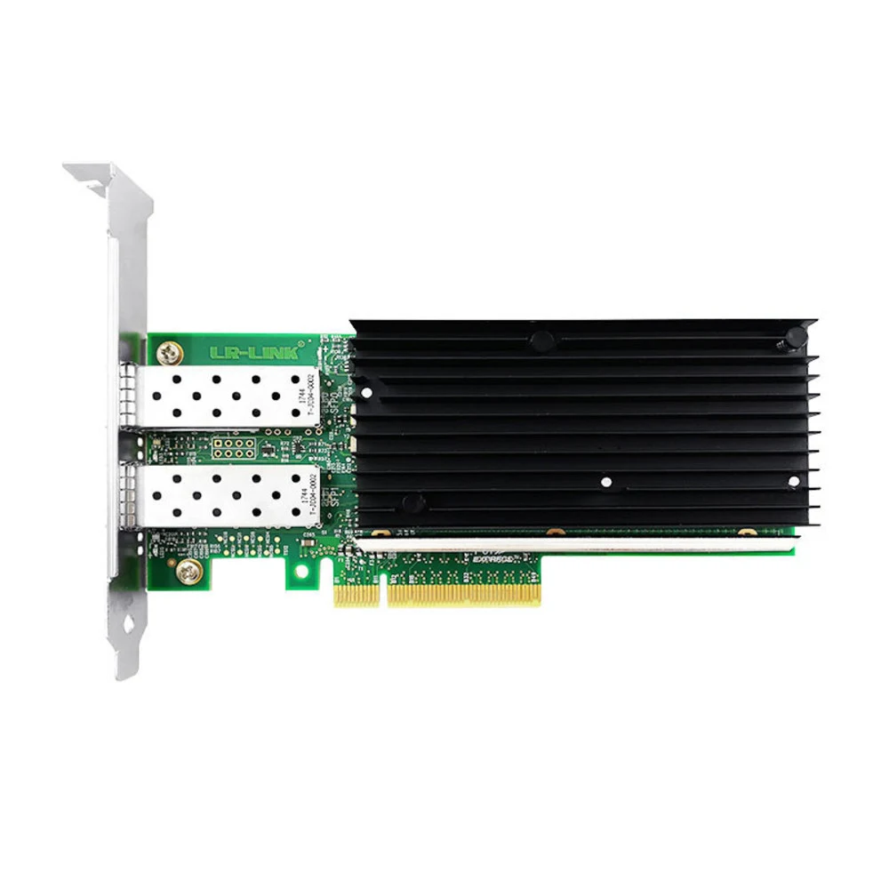 Сетевой адаптер Lr-Link LRES1001PF-2SFP28 PCIe 3.0 x8, Intel XXV710-AM2, 2*SFP28 25G NIC Card (302212)