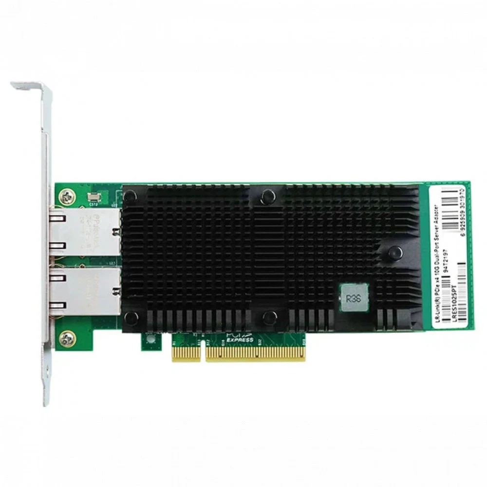 Сетевой адаптер LR-LINK LRES1025PT Intel X550 BT2 PCIE 2.0 X8 10GB 2 X RJ45 X550-T2