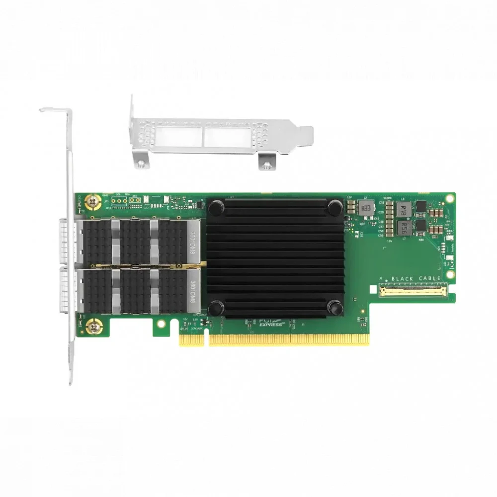 Сетевой адаптер LR-LINK LRES1160PF-2QSFP56 Mellanox ConnectX-6 PCI-E 4.0 x16 200GB 2 x QSFP56