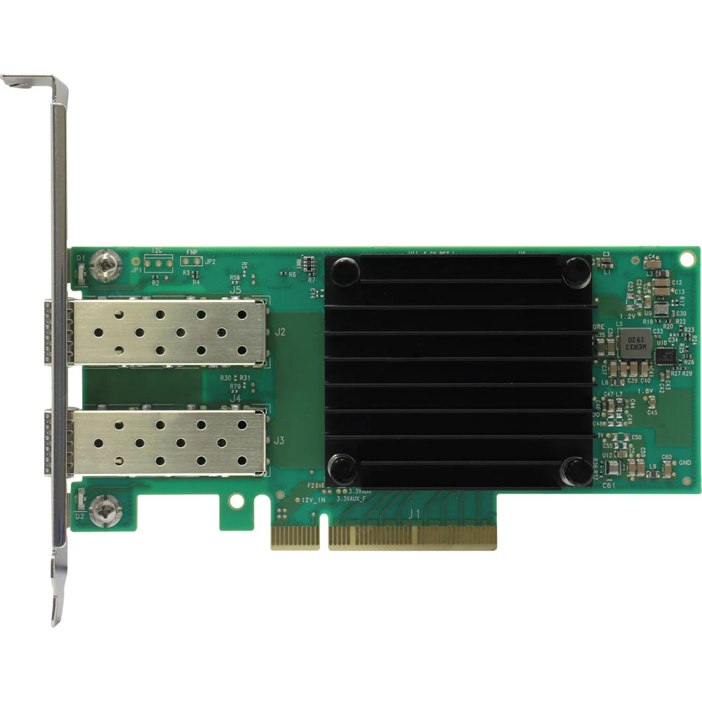 MCX512F-ACAT ConnectX-5 EN network interface card, 25GbE dual-port SFP28, PCIe3.0 x16, tall bracket, ROHS R6, (480894)