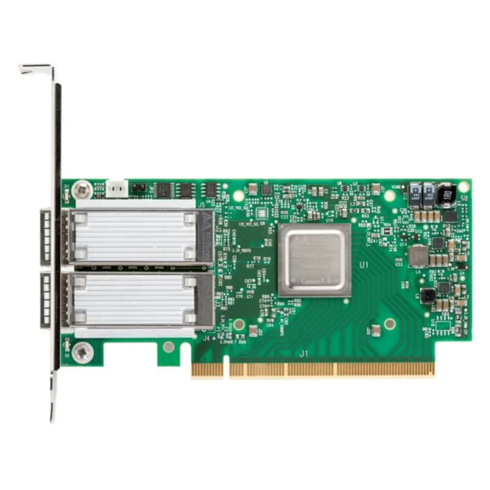 ConnectX®-5 Ex VPI adapter card, EDR IB (100Gb/s) and 100GbE, dual-port QSFP28, PCIe4.0 x16, tall bracket