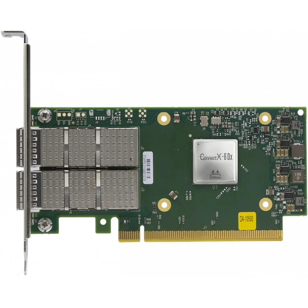 Сетевой адаптер Mellanox MCX623106AC-CDAT ConnectX®-6 Dx EN adapter card, 100GbE, Dual-port QSFP56, PCIe 4.0 x16, Crypto and Secure Boot, Tall Bracket (485387)