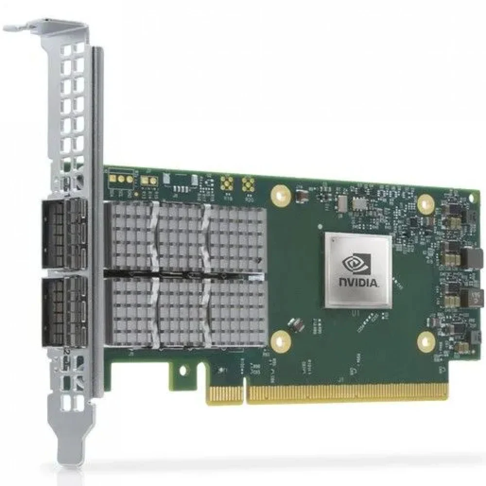 Сетевой адаптер Mellanox MCX623106AN-CDAT ConnectX-6 Dx EN adapter card, 100GbE, Dual-port QSFP56, PCIe 4.0 x16, No Crypto, Tall Bracket {20}