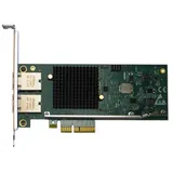 Silicom PE310G2i50-T Dual Port Copper 10 Gigabit Ethernet PCI Express Server Adapter X4 Gen 3.0, Based on Intel X550-AT2, RoHS compliant (analog X550T2)