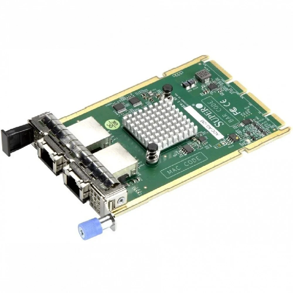 Сетевая карта, Supermicro, AOC-AG-I2M-O, 2-Port, 1 Gigabit (1GbE), OCP 3.0, i350-AM2