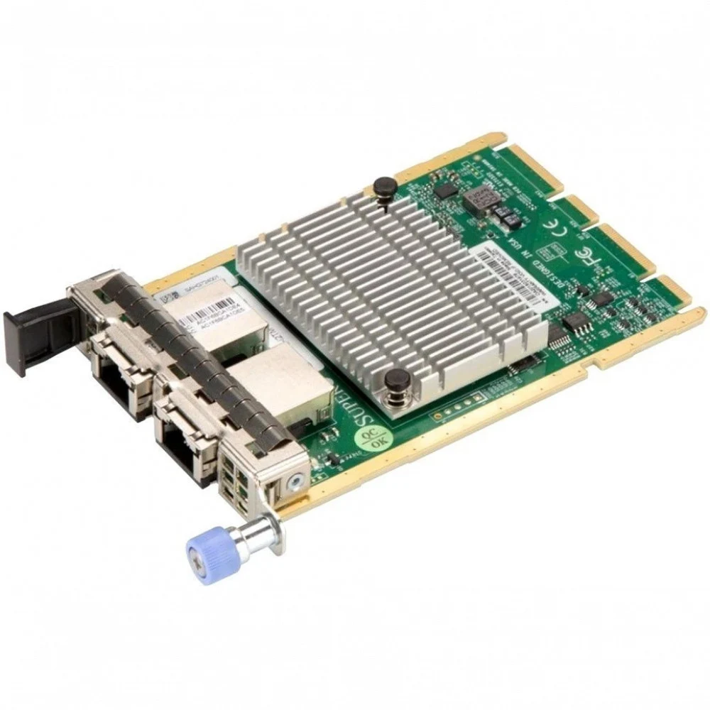 Supermicro AOC-ATG-i2TM AIOM 2-port 10GBase-T, Intel X550,RoHS
