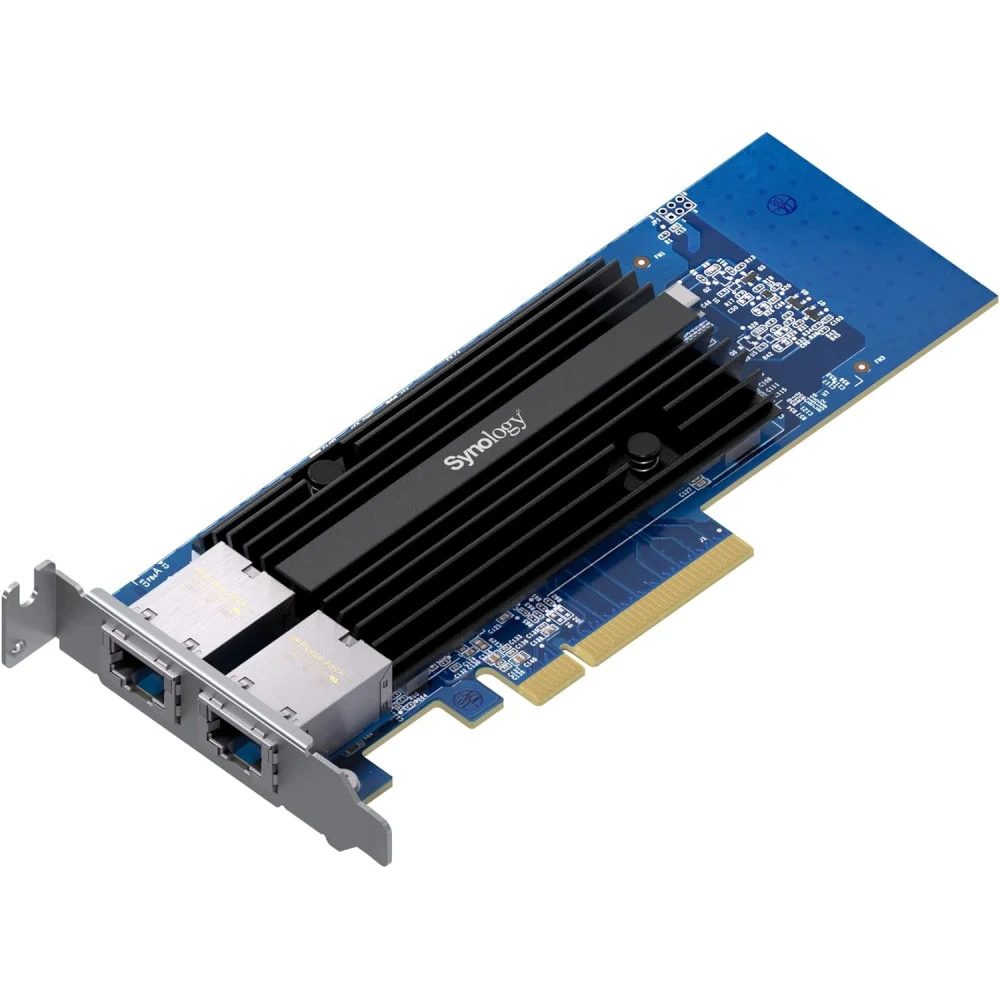 Сетевое оборудование Synology Сетевой адаптер Ethernet E10G30-T2, 10 Гбит/с, RJ-45 2 порта