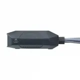 2-портовый, USB, DisplayPort, кабельный KVM-переключатель с пультом удаленного переключения порта, разрешение 2560 x 1600 при 60 Гц/ 2 PORT HDMI KVM SWITCH.