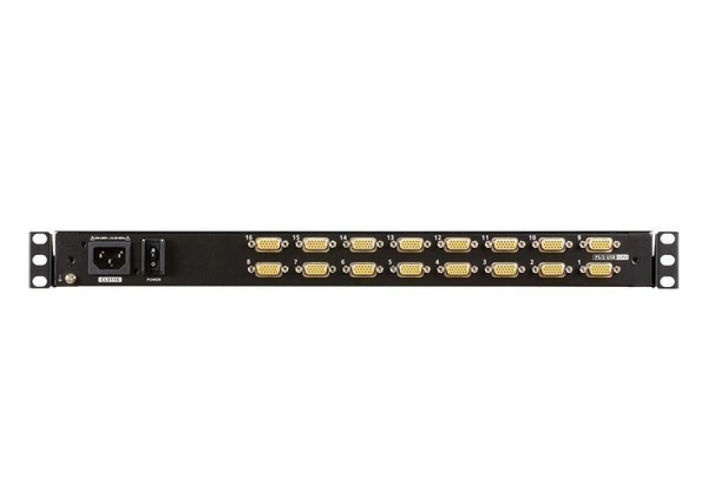 16-портовый IP KVM-переключатель с ЖК-дисплеем Slideaway/ATEN/CL5716IN-ATA-RG/ SINGLE RAIL 16P PS/2-USB LCDKVMP 19INCH WIH IP