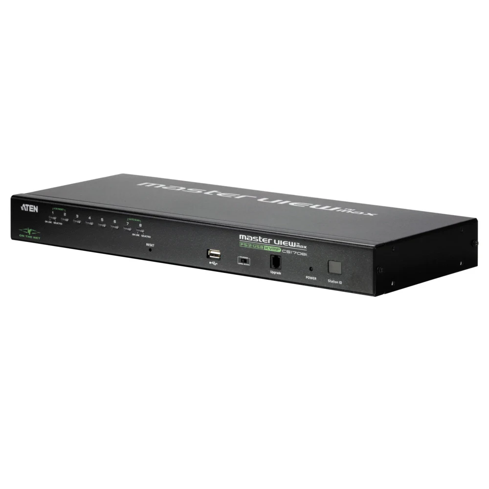 Переключатель электронный, 8 портов PS2/USB, доступ по IP/ 8 PORT PS/2-USB KVMP SWITCH ON THE NET
