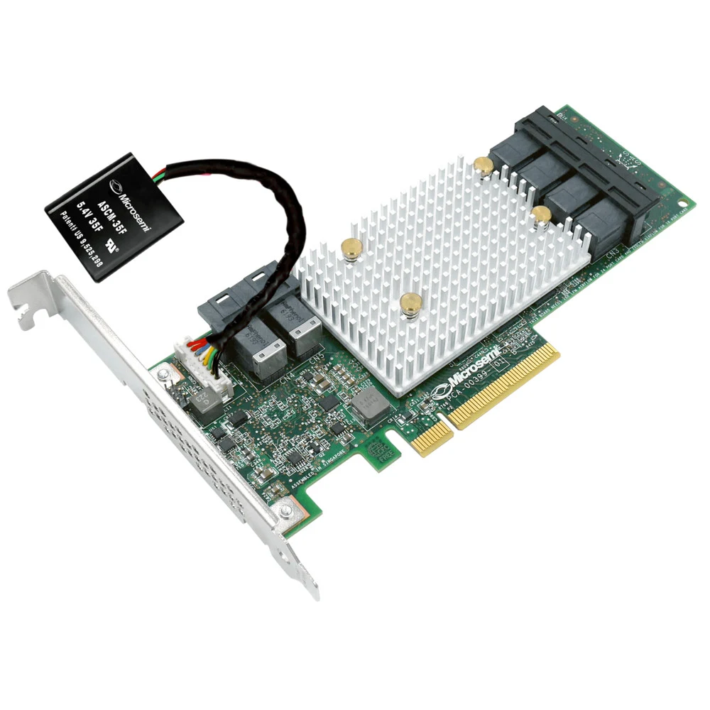Microsemi Adaptec HBA 1100-16i Single, 16 internal ports,PCIe Gen3,x8,,,,FlexConfig,