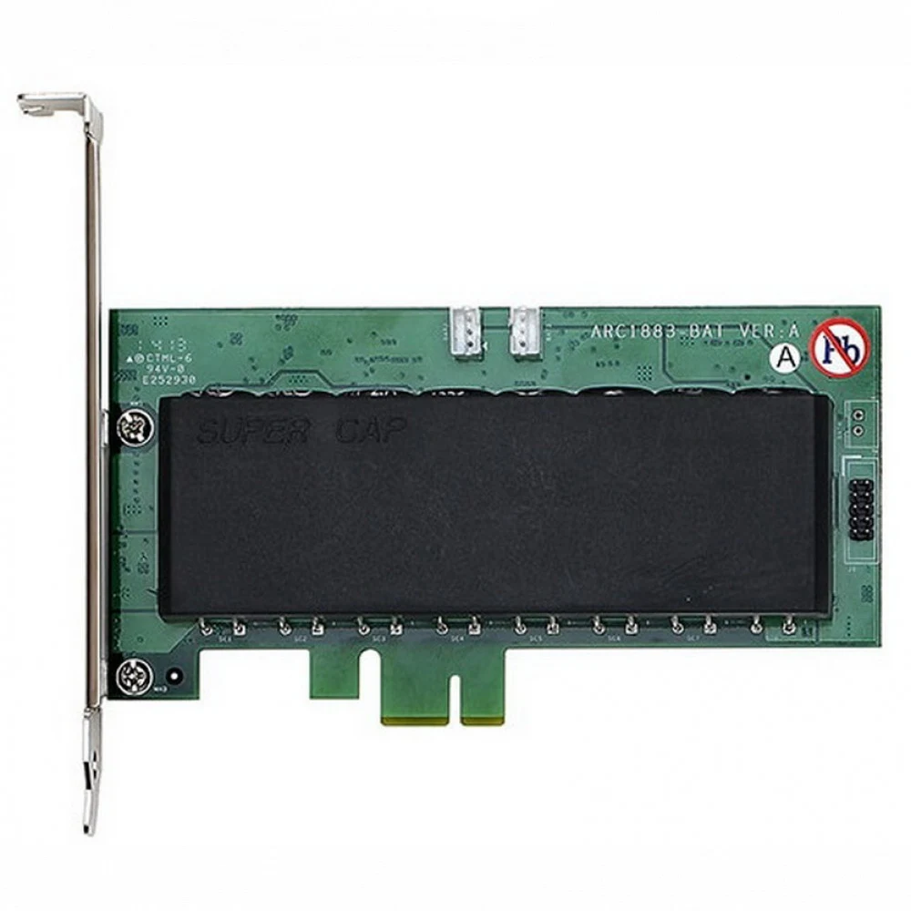 Модуль резервного сохранения данных контроллера Areca ARC-1883CAP Cache Protection Module для моделей ARC-1883 Series, support cache 2GB (003082)