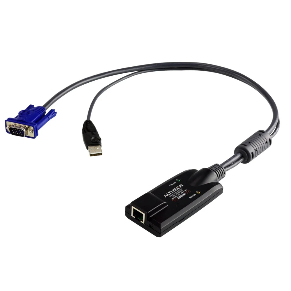 Модуль управления KVM-переключателем для переключателей KN2124v/KN2140v/KN4124v/KN4140v, USB (поддержка Virtual Media)/ USB Virtual Media CPU Module
