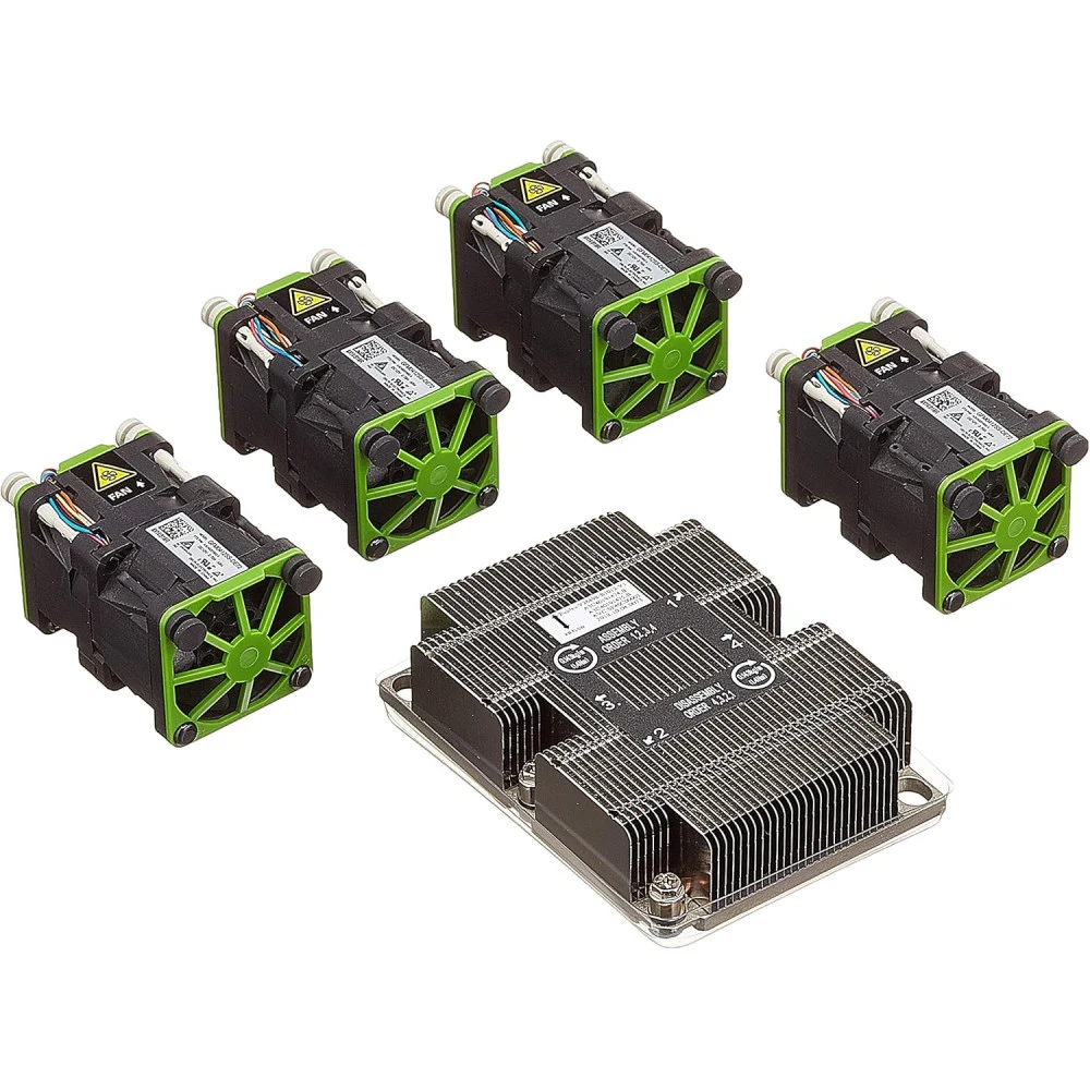 Набор для установки второго процессора Cooler Kit 2nd CPU RX2530M4 up to 205W TDP, 4x dual rotor fan
