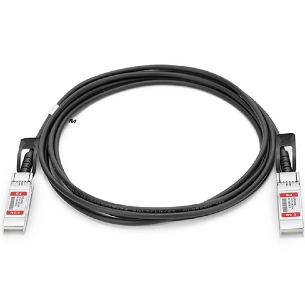 H3C LSWM1STK совместимый кабель Twinax DAC 10G SFP+ (0.5 м, пассивный, SFP+ - SFP+, 30 AWG) Пассивный медный кабель Twinax DAC 10G SFP+ предназначен для использования в сетях 10GBASE Ethernet. Этот