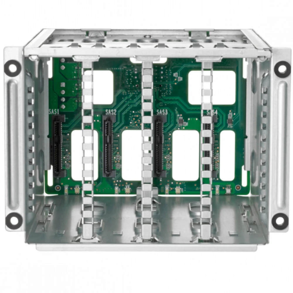 Комплектующие корпусов Cage Kit HPE ProLiant DL300 Gen10 Plus 2U 8SFF SAS/SATA 12G BC Front Bay 1/2 Drive Cage Kit