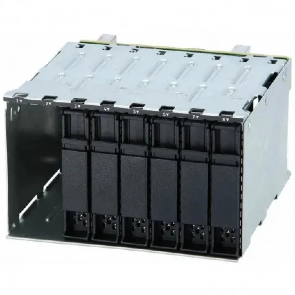 Комплектующие корпусов Cage Kit HPE ProLiant DL38x Gen10 Plus 8SFF SAS/SATA to Tri-Mode Controller Backplane Kit