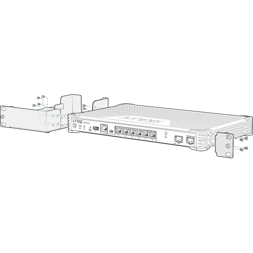 SRX300-RMK0 Крепление SRX300 rack mount kit with adaptor tray