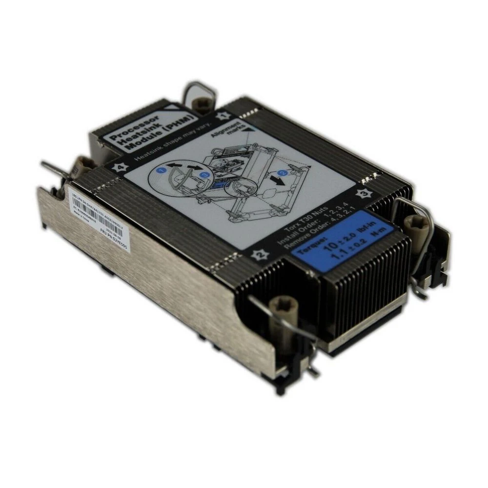 Радиатор процессора LENOVO Heatsink SR V2 1U CPU (02YE595_Pulled)