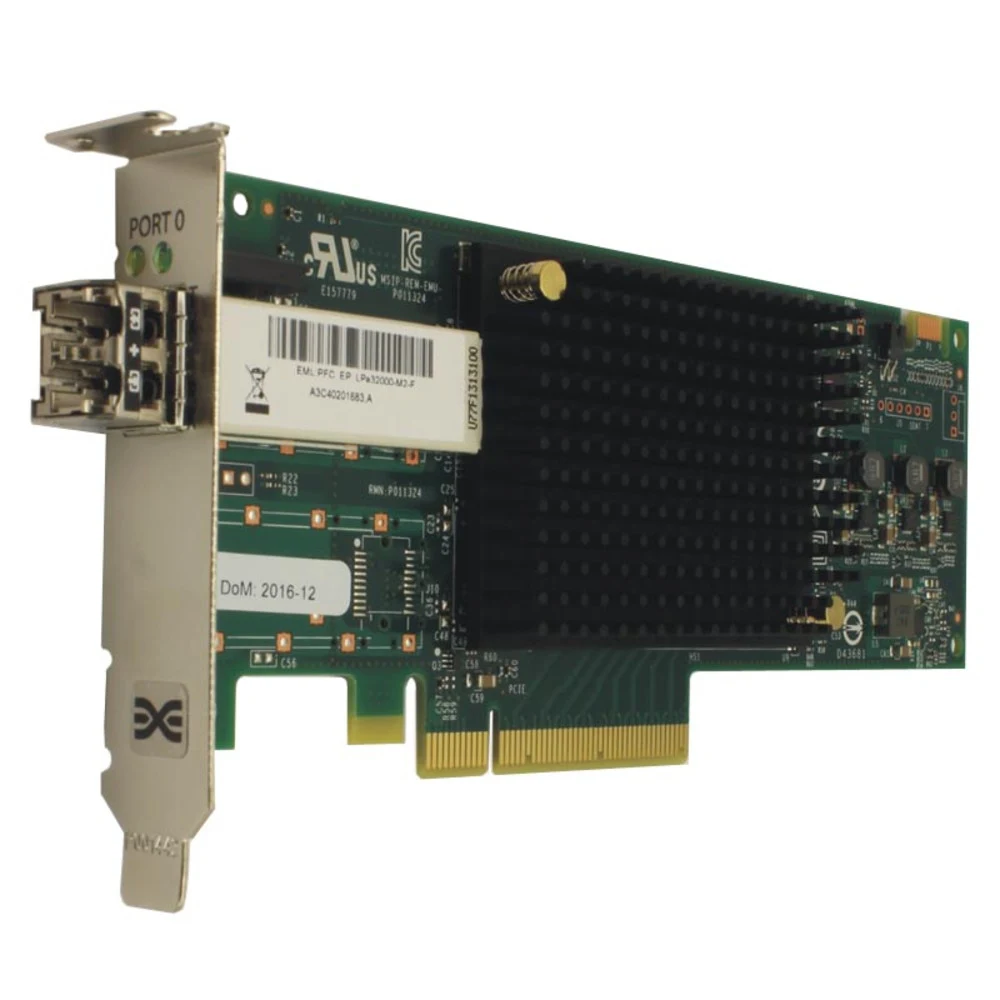 Сетевой адаптер Broadcom Emulex LPe32000-M2 Gen 6 (32GFC), 1-port, 32Gb/s, PCIe Gen3 x8, LC MMF 100m, трансивер установлен (011320)