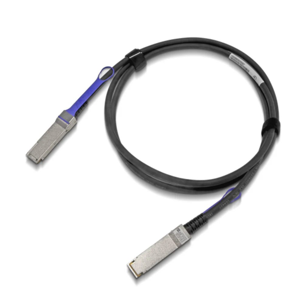 Mellanox® Passive Copper cable, ETH 100GbE, 100Gb/s, QSFP28, 5m, Black, 26AWG, CA-L
