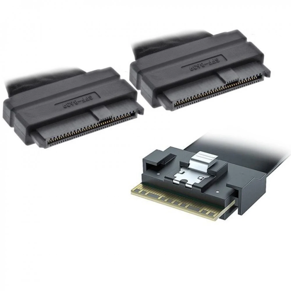 Кабель Supermicro CBL-SAST-1231LP-85 SlimlineLP x8 (STR) to 2x SFF 8639,2x4,PH4.2,35/35/30/3