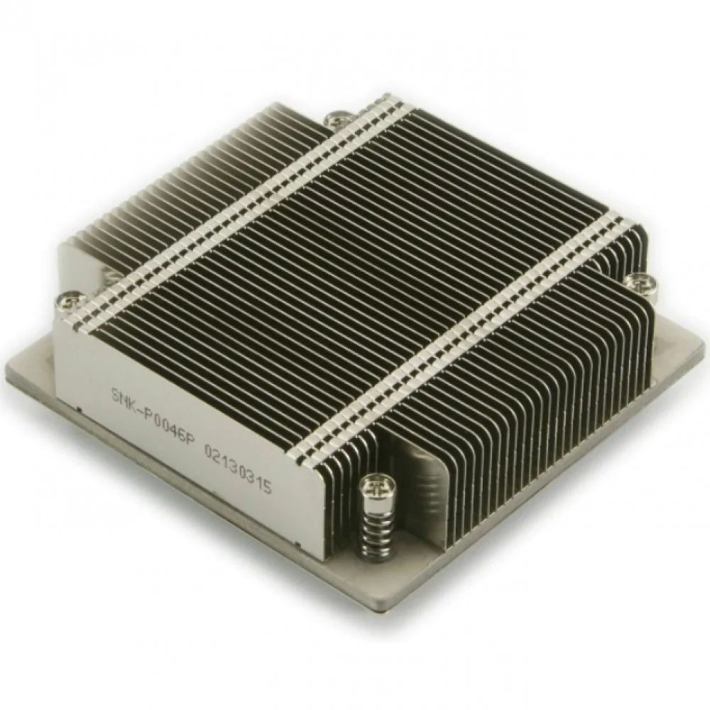 Пассивный кулер SuperMicro SNK-P0046 P - 1U PASSIVE CPU HS for Intel Xeon 3400 Series LGA1156/LGA1155 UP MB X8 (052127) (SNK-P0046 P)
