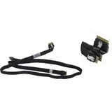 Кабель интерфейсный Slim SAS/SATA, Supermicro, CBL-SAST-1271F-100, Slimline x8 (RE) to 2x Slimline x4 (STR), FFC, 92/71CM,10