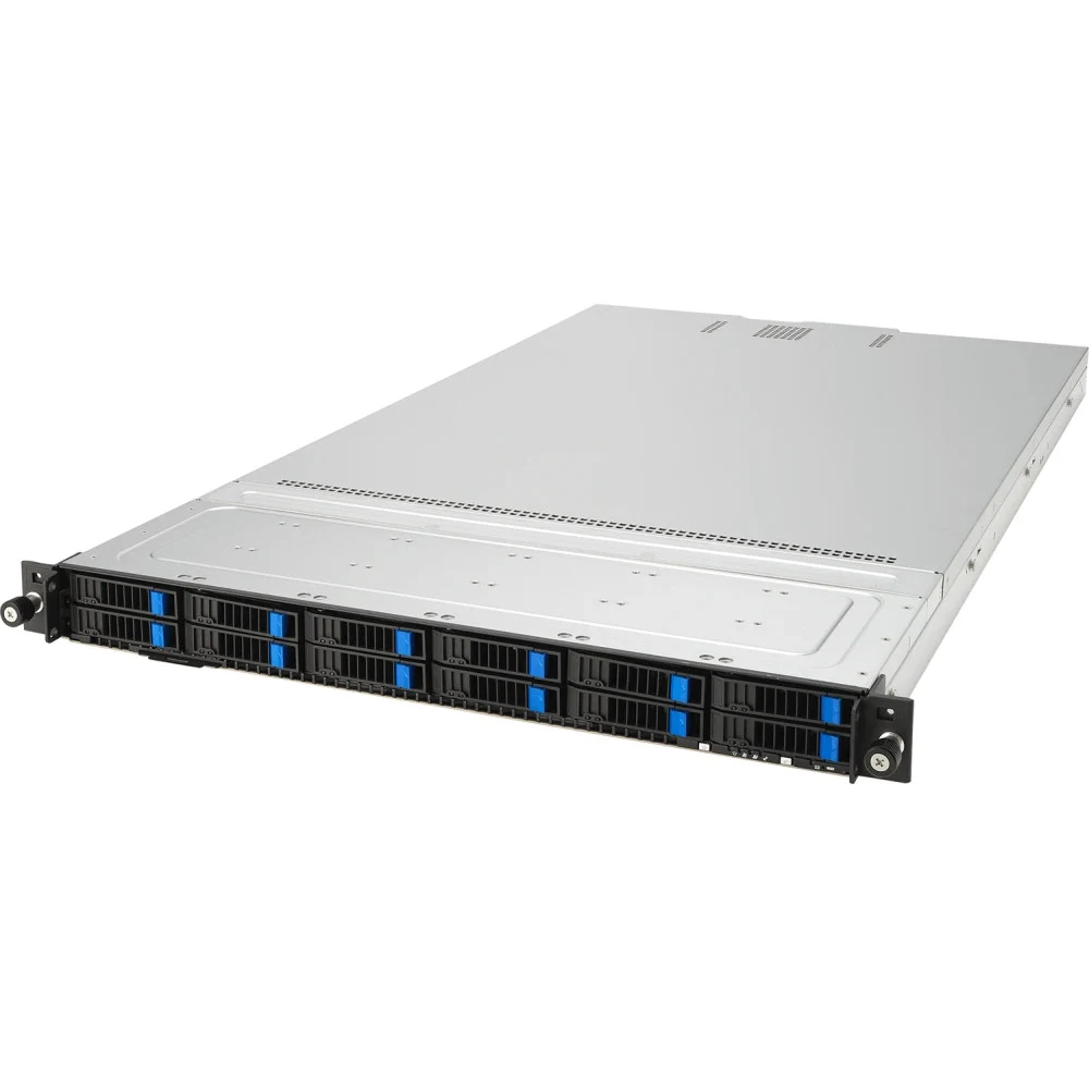 Серверная платформа/ ASUS RS700-E11-RS12U, 1U, 2x Socket-E LGA4677, 32x DDR5 4800*/5600*, 12x2.5'' NVMe/SATA*/SAS* hsb (*-RAID/HBA need), 2x M.2 PCIe 2260/2280, 2 x PCIe Gen5 + 1 x int RAID slot + 1