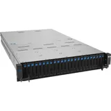 Сервер ASUS RS720-E11-RS24U 2U, 2xLGA4677, 32 DIMM DDR5, 24x 2.5"(12x NVMe+12x NVMe/SATA/SAS* hs), 2 x M.2 slot 2280, 2x10Gbe RJ45, 4 dual-slot GPU, 8 slots PCIe 5.0, 1x OCP 3.0, 2x2600W