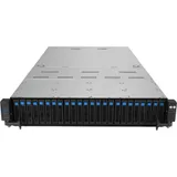 Сервер ASUS RS720-E11-RS24U 2U, 2xLGA4677, 32 DIMM DDR5, 24x 2.5"(12x NVMe+12x NVMe/SATA/SAS* hs), 2 x M.2 slot 2280, 2x10Gbe RJ45, 4 dual-slot GPU, 8 slots PCIe 5.0, 1x OCP 3.0, 2x2600W