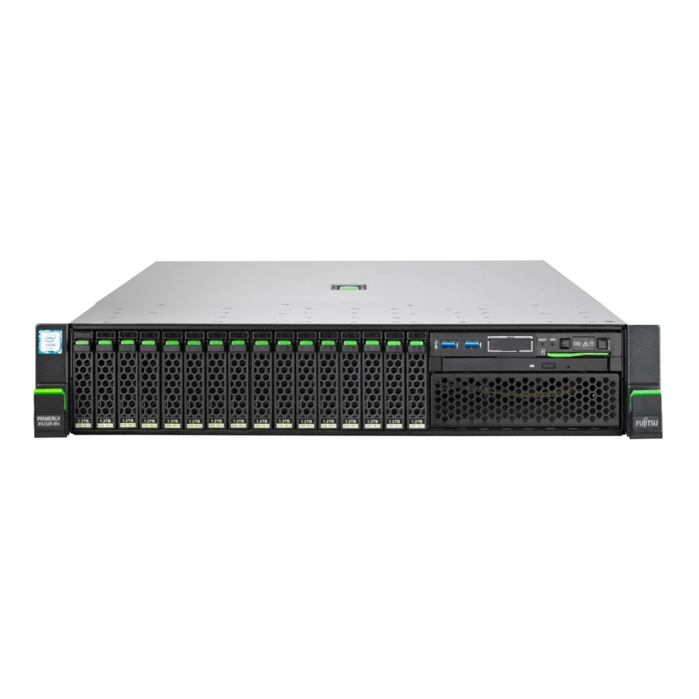 PRIMERGY RX2520 M4 8Bx2.5'' no (CPU, memory, RAID, LOM, PSU) STD, R/A,3yOSS 5x9