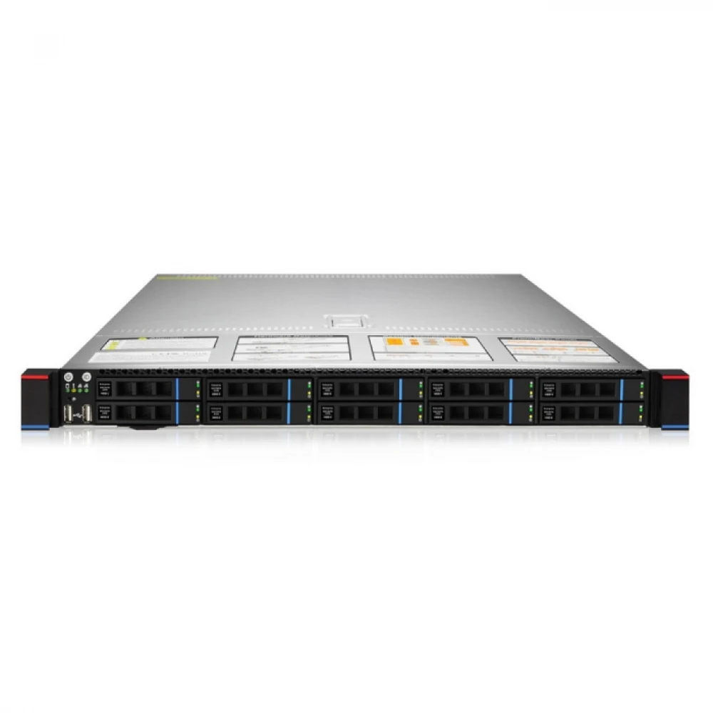 Платформа серверная 1U SL101-D10R-G3 GOOXI, 32xDDR4, 10x 2.5″ SAS/SATA HDD, 2x1GbE, 2xPCIe Riser Card (3.0) X16 to X16, 2x 800W CRPS (SL101-D10R-G3)