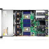 Серверная платформа/ Gooxi SR201-D25RE 2U 25 bay server with expander bp,based on AMD 7003 2 riser cards of PCIe4.0(X32 to x16x8) 2x rear SAS/SATA 2x rear NVME 1300W 1+1 PSU EU power cables rail kit