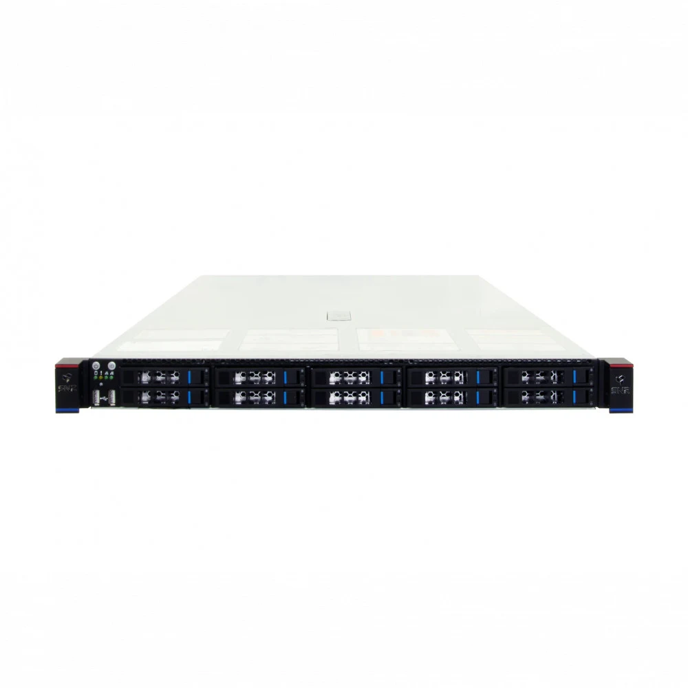 Серверная платформа SNR-SR1310RS, 1U, Scalable Gen3, DDR4, 10xHDD, резервируемый БП