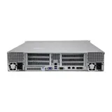SYS-240P-TNRT 2U, 4x LGA4189 (Xeon H-Series only), 48x DDR4 3200 DIMM, 24x 2.5" NVMe/SAS3/SATA3 drive bays (8 tray included) , 4x PCI 3.0 x16 FHHL, 2x PCI 3.0 x8 FHHL, 2x 10G RJ45, 2x 10G SFP+ (X710