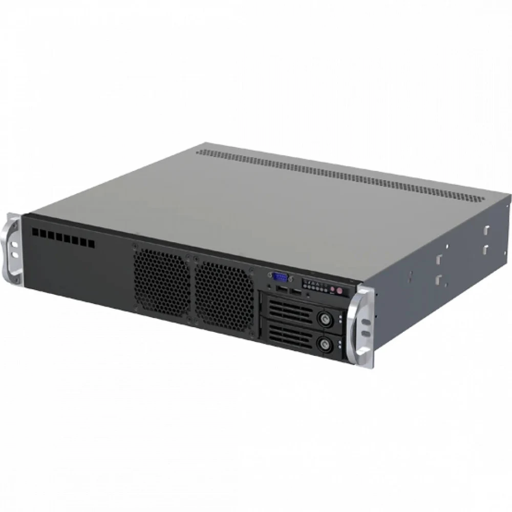 Серверный корпус/ 2U chassis ATX, Micro-ATX, Mini-ITX MBs 2 x 3.5''hs + 2 x 3.5'' internal + 1 x 2.5'' internal flex ATX 500W no rails