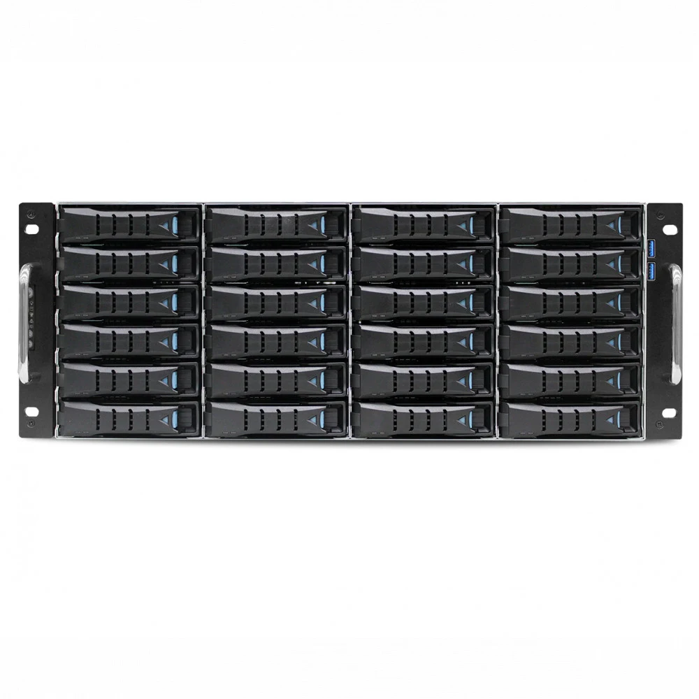 Серверный корпус/ RSC-4BT, 4U 36x 3.5" hot-swap bays, tool-less 3.5" and 2.5" HDD tray, 1200W CRPS redundant power supply, 2x 7mm 2.5" hot-swap OS, low profile rear panel, rail, front 4U24 SAS 12G e