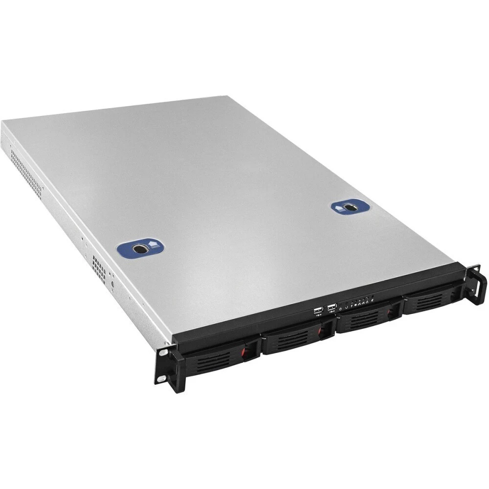 Серверный корпус ExeGate Pro 1U660-HS04 <RM 19", высота 1U, глубина 660, БП 1U-900ADS, 4xHotSwap, USB>