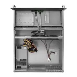 Серверный корпус ExeGate Pro 2U550-HS08 RM 19", высота 2U, глубина 550, БП 1U-500ADS, 8xHotSwap, USB