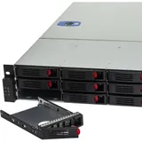 Серверный корпус ExeGate Pro 2U550-HS12 RM 19", высота 2U, глубина 550, БП 1U-500ADS,12xHotSwap, USB