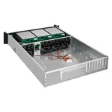 Серверный корпус ExeGate Pro 2U650-HS09 RM 19", высота 2U, глубина 650, без БП, 9xHotSwap, 2*USB