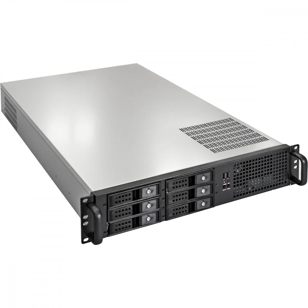 Серверный корпус ExeGate Pro 2U660-HS06 <RM 19", высота 2U, глубина 660, БП 900ADS, 6xHotSwap, USB>