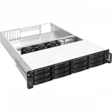 Серверный корпус ExeGate Pro 2U660-HS12 RM 19", высота 2U, глубина 660, без БП, 12xHotSwap, USB