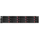 Серверный корпус ExeGate Pro 2U660-HS12 <RM 19", высота 2U, глубина 660, БП 1U-1100ADS, 12xHotSwap>