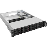 Серверный корпус ExeGate Pro 2U660-HS12 <RM 19", высота 2U, глубина 660, БП 1U-1200ADS, 12xHotSwap>