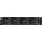 Серверный корпус ExeGate Pro 2U660-HS12 RM 19", высота 2U, глубина 660, БП 1U-1000ADS, 12xHotSwap