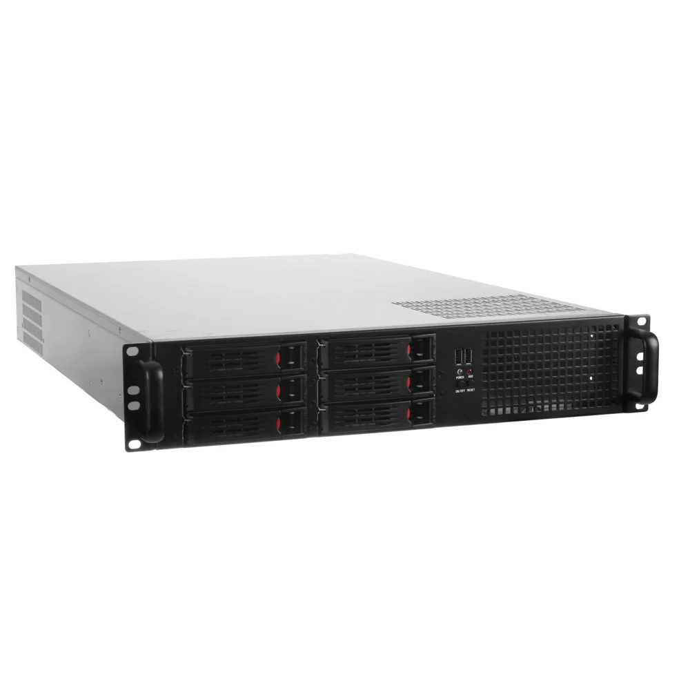 Exegate EX264956RUS Серверный корпус Pro 2U660-HS06 <RM 19", высота 2U, глубина 660, БП 700ADS, 6xHotSwap, USB>